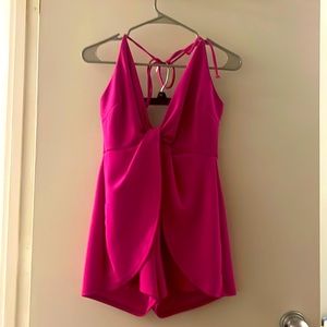 Barbie Twist Front Halter Romper